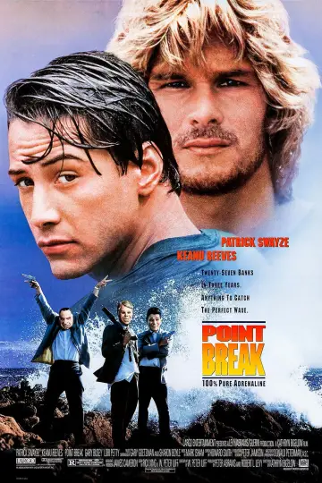 Poster to the movie "Point Break" #628676