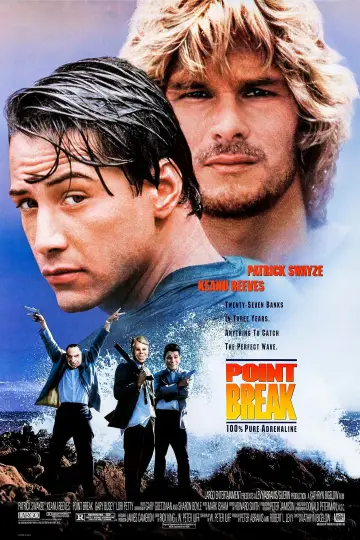 Poster to the movie "Point Break" #628714