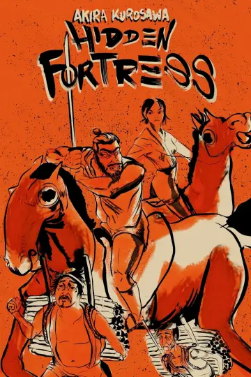 Poster to the movie "The Hidden Fortress" #181196