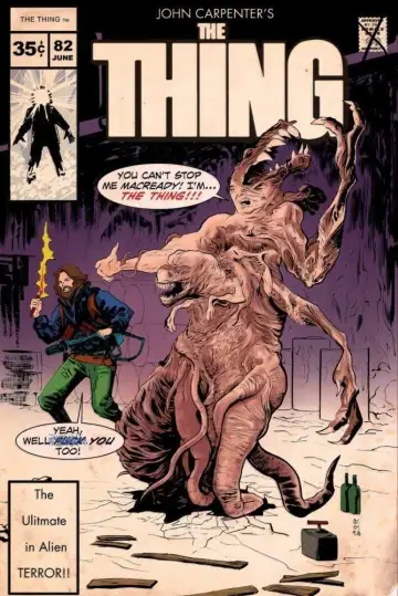 Poster to the movie "The Thing" #600129