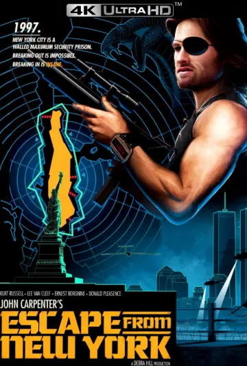 Poster to the movie "Escape from New York" #670542