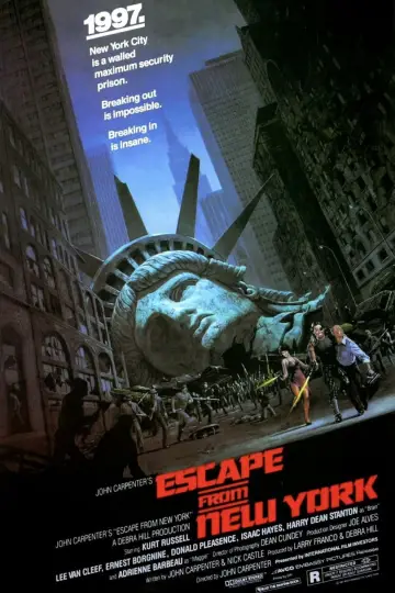 Poster to the movie "Escape from New York" #670547