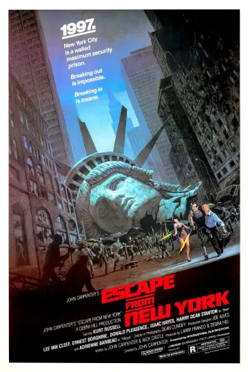 Poster to the movie "Escape from New York" #670549
