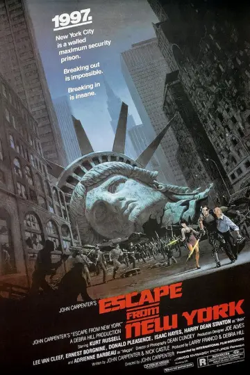 Poster to the movie "Escape from New York" #98733