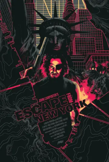 Poster to the movie "Escape from New York" #98766
