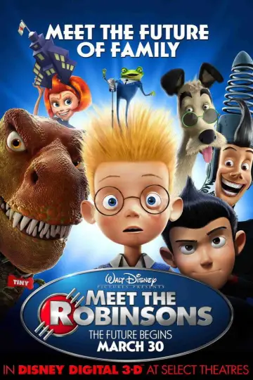 Poster to the movie "Meet the Robinsons" #624348