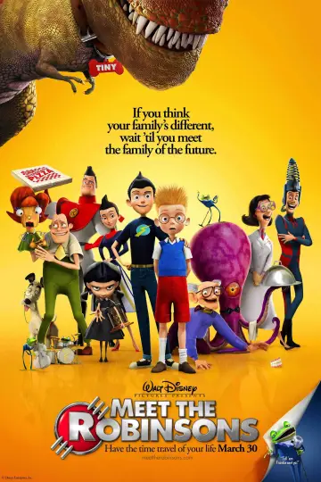 Poster to the movie "Meet the Robinsons" #624349