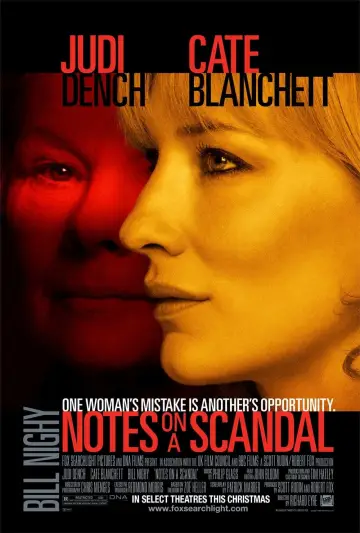 Poster to the movie "Notes on a Scandal" #122897