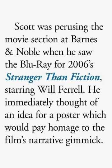 Poster to the movie "Stranger Than Fiction" #769040