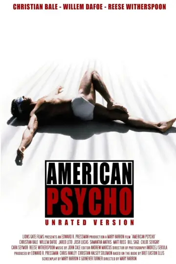 Poster to the movie "American Psycho" #585790