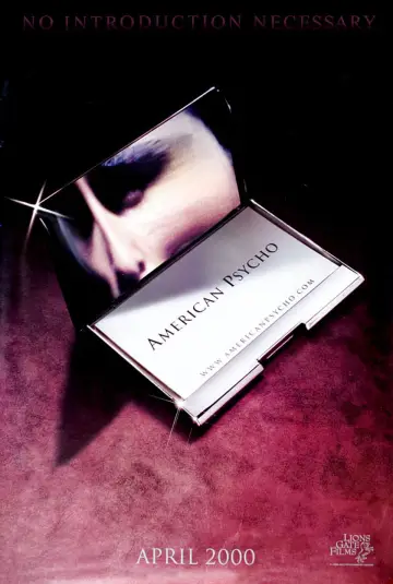 Poster to the movie "American Psycho" #585792