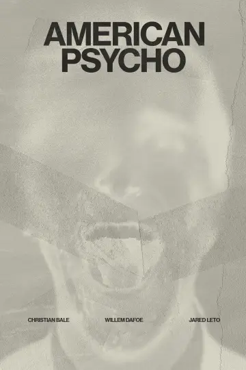 Poster to the movie "American Psycho" #960842