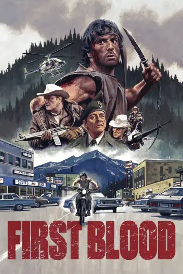 Poster to the movie "First Blood" #614272