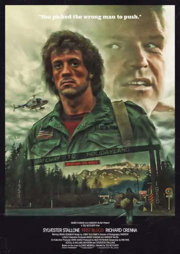 Poster to the movie "First Blood" #912392
