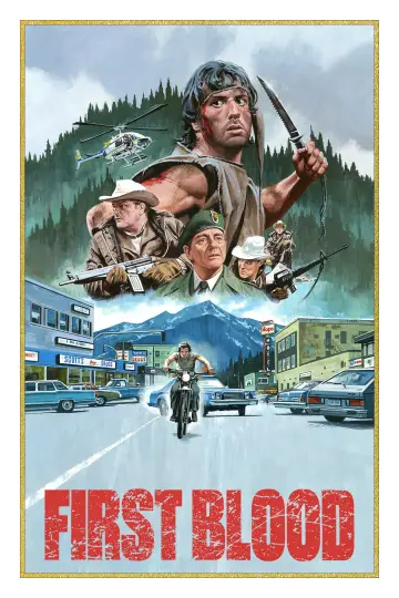 Poster to the movie "First Blood" #961262