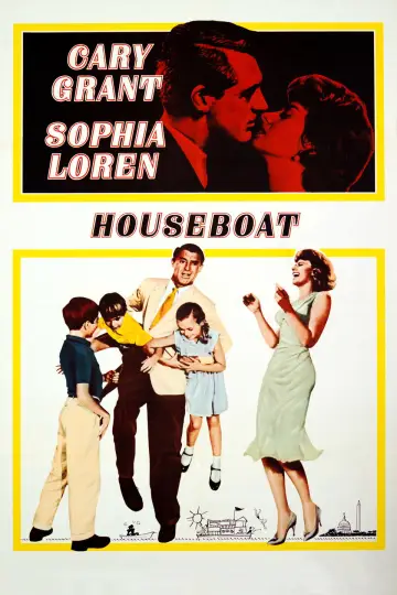 Poster to the movie "Houseboat" #1026929