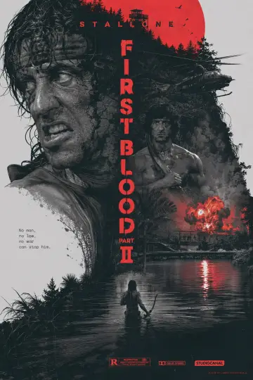 Poster to the movie "Rambo: First Blood Part II" #838266