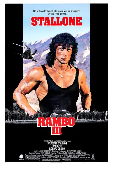 Poster to the movie "Rambo III" #647806
