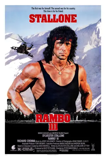 Poster to the movie "Rambo III" #647809