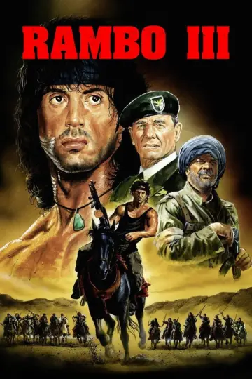 Poster to the movie "Rambo III" #647819
