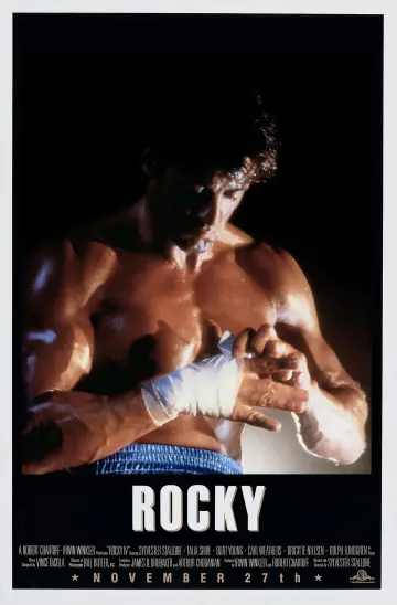 Poster to the movie "Rocky" #575135