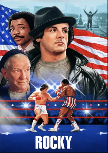 Poster to the movie "Rocky" #575145