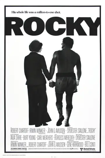 Poster to the movie "Rocky" #754040