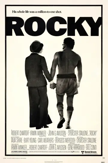 Poster to the movie "Rocky" #836403