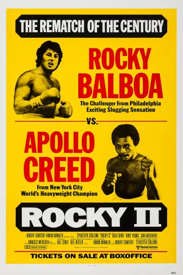 Poster to the movie "Rocky II" #804712