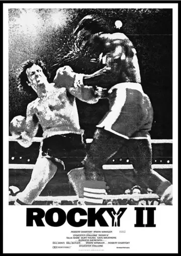 Poster to the movie "Rocky II" #916219