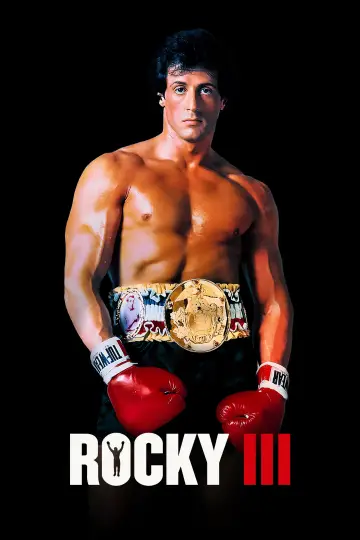 Poster to the movie "Rocky III" #929687