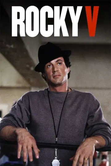 Poster to the movie "Rocky V" #319482