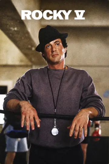 Poster to the movie "Rocky V" #918161