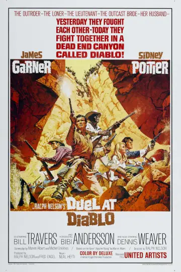 Poster to the movie "Duel at Diablo" #1095777