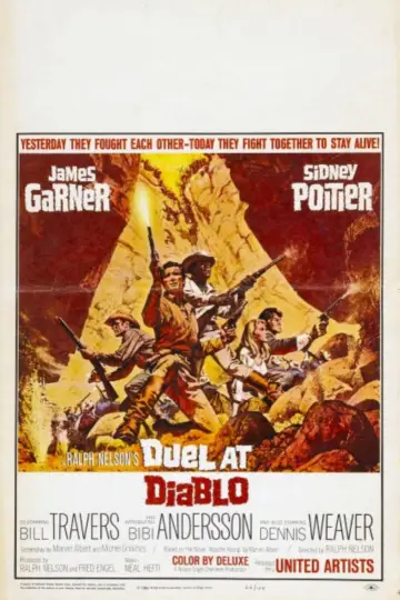 Poster to the movie "Duel at Diablo" #1095780