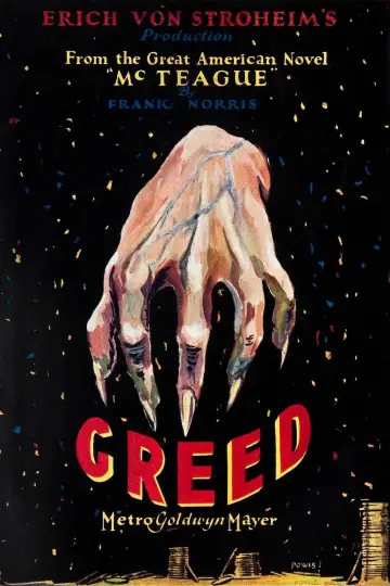 Poster to the movie "Greed" #676308