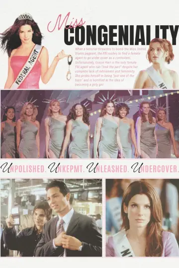 Poster to the movie "Miss Congeniality" #1199404