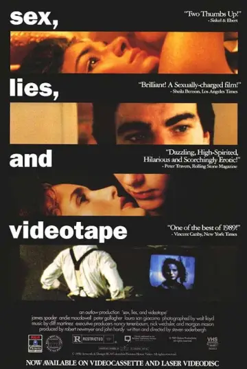 Poster to the movie "sex, lies, and videotape" #840279