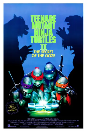 Poster to the movie "Teenage Mutant Ninja Turtles II: The Secret of the Ooze" #1165984