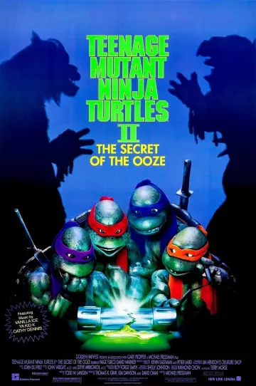 Poster to the movie "Teenage Mutant Ninja Turtles II: The Secret of the Ooze" #505336
