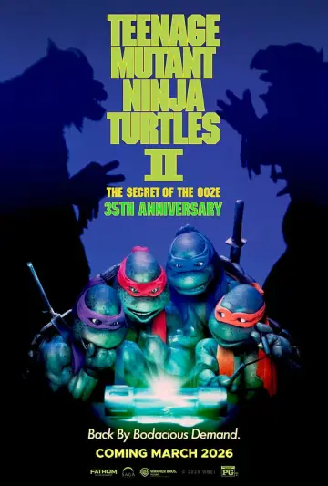 Poster to the movie "Teenage Mutant Ninja Turtles II: The Secret of the Ooze" #871204