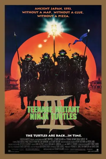 Poster to the movie "Teenage Mutant Ninja Turtles III" #866622