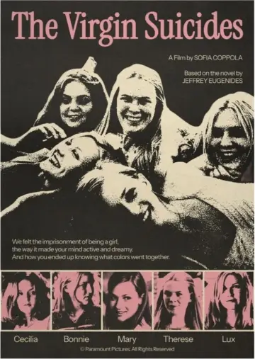 Poster to the movie "The Virgin Suicides" #1180200