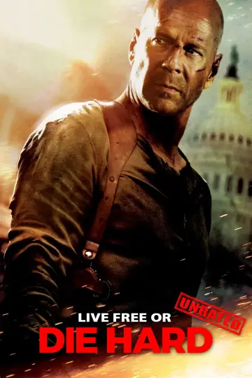 Poster to the movie "Live Free or Die Hard" #581712