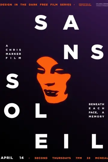 Poster to the movie "Sans Soleil" #1099371