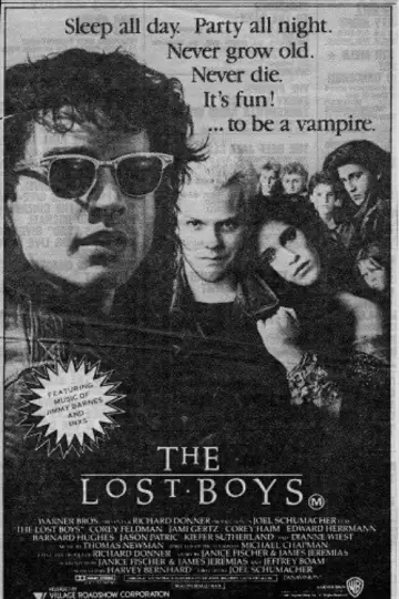 Poster to the movie "The Lost Boys" #852601