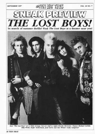Poster to the movie "The Lost Boys" #852602