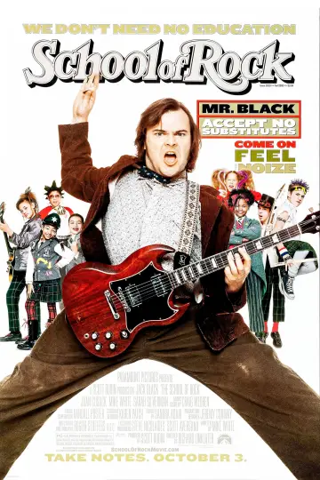 Poster to the movie "School of Rock" #723416
