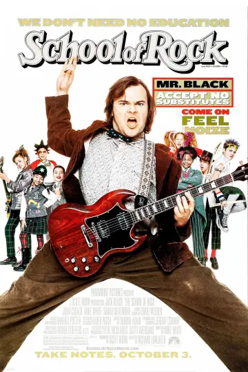 Poster to the movie "School of Rock" #723419