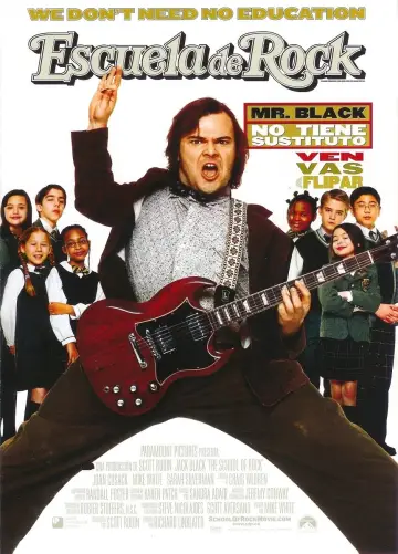 Poster to the movie "School of Rock" #723423
